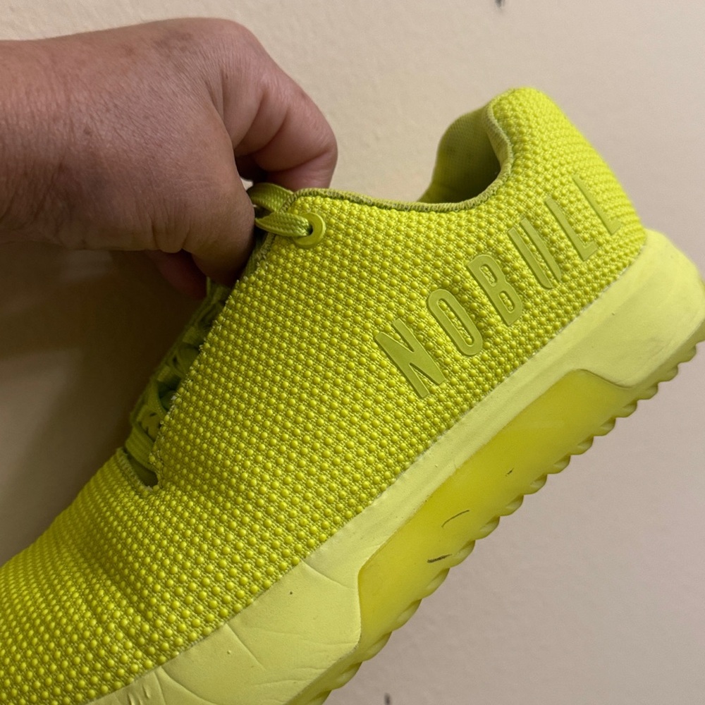 Vibrant Lime Men's Sneakers - Picture 2 of 8